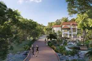 Phân khu Tropical Park ‘nóng’ nhất ‘Ngôi làng nhiệt đới’ Nam Phú Quốc