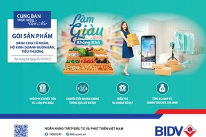 BIDV ra mắt gói tài chính dành riêng cho hộ kinh doanh