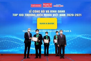 Nam A Bank – ‘Thương hiệu mạnh Việt Nam’ 6 lần liên tiếp ​