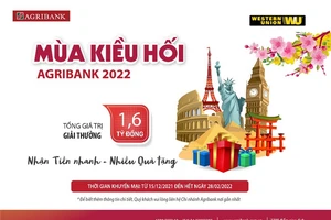 Agribank: khuyến mại Mùa kiều hối năm 2022 ‘Nhận tiền nhanh – Nhiều quà tặng’