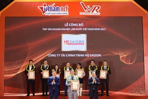 HD SAISON tiếp tục có tên trong VNR500