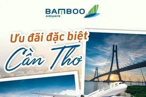 Bamboo Airways tung ưu đãi chỉ 49.000 đồng cho đường bay Cần Thơ