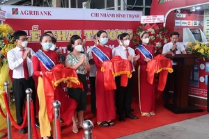 Agribank CN Bình Thạnh khai trương AutoBank CDM tại Bệnh viện TP. Thủ Đức