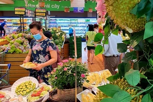 Sầu riêng Ri6 Đắk Nông giảm giá tại Co.opmart và Co.opXtra 