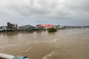 Mưa lớn đã gây ngập cục bộ trên địa bàn huyện Duy Xuyên - Quảng Nam (Hạ du Nhà máy Thủy điện Sông Tranh 2)