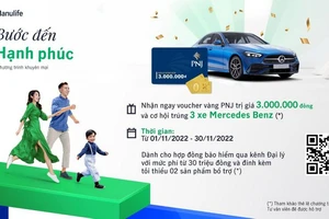 Manulife Việt Nam tiếp tục tri ân khách hàng với chương trình 'Bước đến hạnh phúc'
