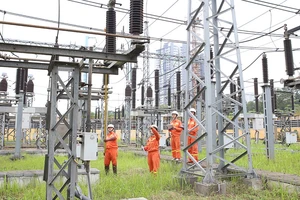 EVNNPT phối hợp diễn tập ứng phó sự cố lưới điện truyền tải 