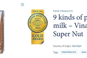 Vinamilk giành giải vàng chất lượng sữa tươi và sữa hạt tại Bỉ 