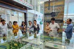 Đoàn khảo sát Trung ương về nông thôn mới tham quan Khu Liên hợp xử lý chất thải Đa Phước