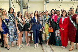 Thí sinh Hoa hậu Trái đất - Miss Earth 2023 tham quan Công ty VWS