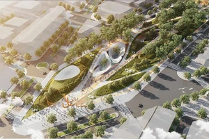 Hình hài Công viên 23-9 qua hai thiết kế đoạt giải