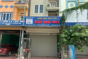 Cơ sở mầm non bỏ quên bé 3 tuổi trên xe ở Bắc Ninh. Ảnh: internet