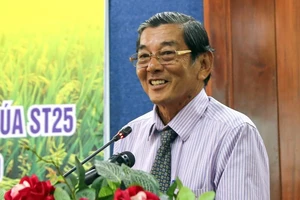 Sóc Trăng tri ân nhóm tác giả của giống lúa ST25