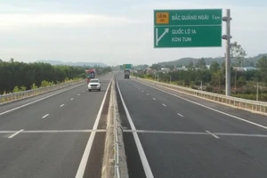 Lưu lượng trên cao tốc Đà Nẵng - Quảng Ngãi giảm liên tục 