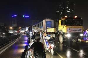 Hành trình di chuyển của toa tàu metro trong đêm