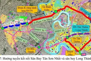 Kết nối sân bay Long Thành với Tân Sơn Nhất: Tàu điện ngầm hay đường sắt tốc độ cao?