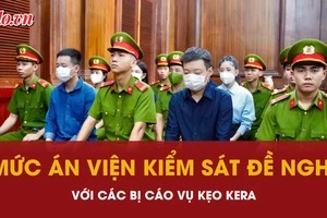 Mức án Viện Kiểm sát đề nghị với các bị cáo vụ kẹo Kera