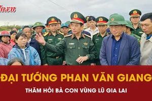 Đại tướng Phan Văn Giang đã chia sẻ những gì khiến bà con Gia Lai xúc động?