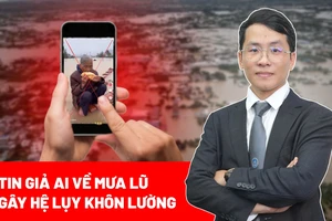 Tin giả AI về mưa lũ miền Trung: Hệ lụy khôn lường cho người dân và công tác cứu trợ