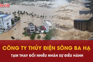 Thông tin mới về nhân sự lãnh đạo Công ty Thủy điện Sông Ba Hạ