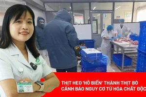 Thịt bò giả từ thịt heo tẩm hóa chất: Mối nguy âm thầm trong bữa ăn hằng ngày
