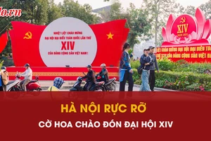 Video: Thủ đô rực rỡ cờ hoa trước thềm Đại hội XIV