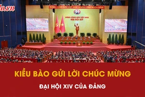 Kiều bào gửi lời chúc mừng Đại hội XIV của Đảng
