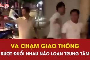 Công an xác minh vụ xô xát sau va chạm giao thông giữa xe Bentley và ô tô 7 chỗ