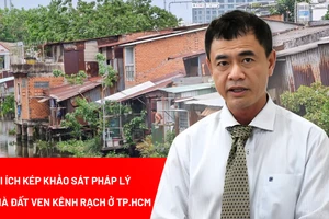 Kết quả khảo sát pháp lý nhà đất ven kênh rạch: Lợi ích kép cho chính quyền, người dân 