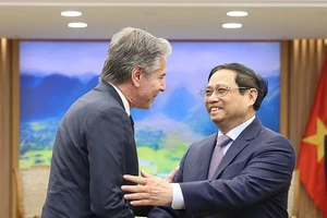 Thủ tướng Phạm Minh Chính tiếp Ngoại trưởng Mỹ Antony Blinken