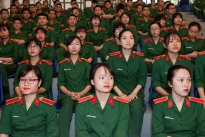 Điểm chuẩn của 17 trường quân đội, cao nhất 27,97 điểm