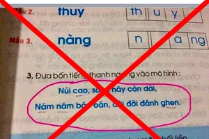 Bộ GD&ĐT: Nội dung 'Giã gạo thổi cơm' không có trong sách giáo khoa