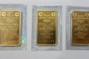 SJC được gia công vàng miếng SJC bị trầy xước