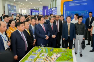 Hình ảnh Thủ tướng Phạm Minh Chính tại Ngày hội Đổi mới sáng tạo Việt Nam 2024