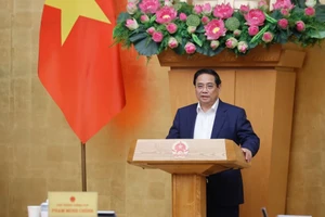 Thủ tướng chủ trì phiên họp Chính phủ chuyên đề pháp luật tháng 5
