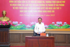 Hải Phòng và Hải Dương thống nhất cao trong thực hiện Đề án hợp nhất