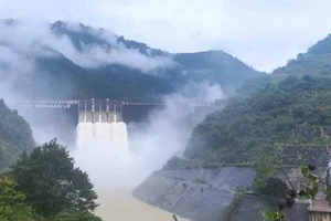 Thủy điện Bản Vẽ đã cắt giảm đến 74% lưu lượng đỉnh lũ