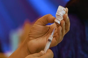 Vaccine Covaxin của Ấn Độ. Ảnh: AFP