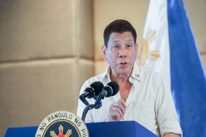 Tổng thống Philippines Rodrigo Duterte. Ảnh: PRESIDENTAL