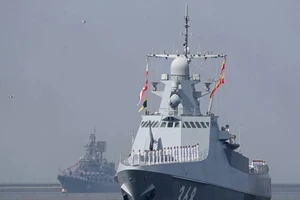 Nhóm tàu đổ bộ của Hạm đội Biển Đen Nga tiến về TP Odessa của Ukraine 