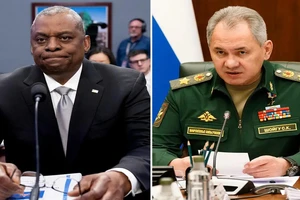 Lần đầu tiên Bộ trưởng Quốc phòng Mỹ điện đàm với đồng cấp Nga kể từ chiến sự Ukraine