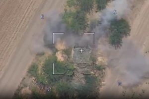 VIDEO: UAV Lancet Nga bắn cháy pháo М109 Paladin Ukraine 