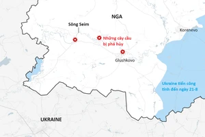 Hình dung thế trận Nga-Ukraine ở tỉnh Kursk 