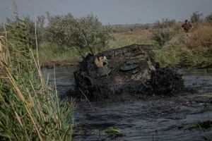 Bản đồ: Hình dung đà tiến quân của Nga ở miền đông Ukraine 