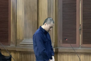 Bị cáo Nguyễn Thanh Liêm tại tòa. Ảnh: Dương Trang.