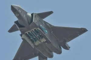 Tiêm kích tàng hình J-20 của Trung Quốc. Ảnh: SCMP