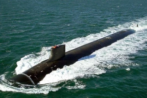 Tàu ngầm tấn công hạt nhân USS Seawolf của Hải quân Mỹ. Ảnh: US NAVY