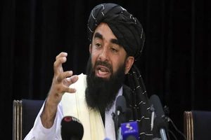 Phát ngôn viên của Taliban - ông Zabiullah Mujahid. Ảnh: AP