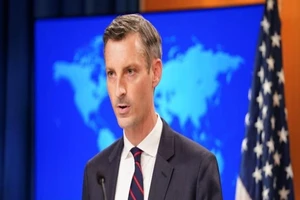 Phát ngôn viên Bộ Ngoại giao Mỹ Ned Price. Ảnh: REUTERS