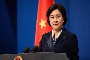 Phát ngôn viên Bộ Ngoại giao Trung Quốc Hoa Xuân Oánh. Ảnh: REUTERS
